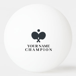 Persoonlijke naam pingpongbal