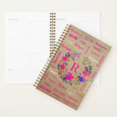 Persoonlijke naam planner Voeg uw naam toe (Display)