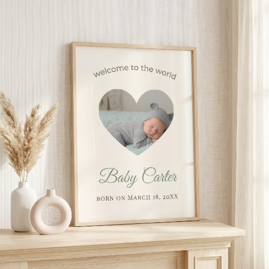Persoonlijke naam poster voor de kinderkamer Aange