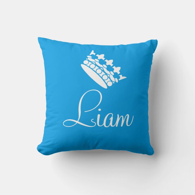 Persoonlijke naam Princess Liam Pillow Kussen (Voorkant)