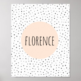 Persoonlijke Naam Print - Kraamkamer - Kinderen Mu