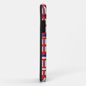Persoonlijke naam Pset Patriot Red White en Blue Case-Mate iPhone Case (Achterkant/rechts)