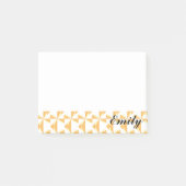 Persoonlijke naam Pumpkin Pinwheels Post-it® Notes (Voorkant)