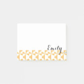 Persoonlijke naam Pumpkin Pinwheels Post-it® Notes (Voorkant)