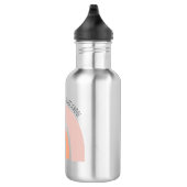 Persoonlijke naam Rainbow Homeschool Waterfles (Rechts)