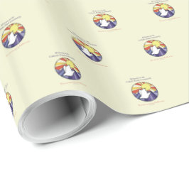 Persoonlijke naam, RCIA-ronde over geel Cadeaupapier