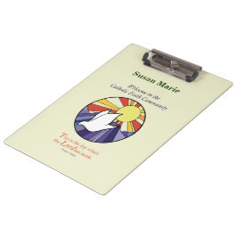 Persoonlijke naam, RCIA-ronde over geel Klembord