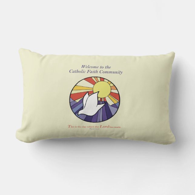 Persoonlijke naam, RCIA-ronde over geel Kussen (Voorkant)