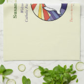 Persoonlijke naam, RCIA-ronde over geel Theedoek (Gevouwen)