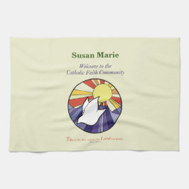 Persoonlijke naam, RCIA-ronde over geel Theedoek