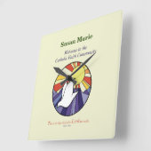 Persoonlijke naam, RCIA-ronde over geel Vierkante Klok (Hoek)