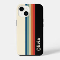 Persoonlijke naam retro strepen