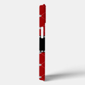 Persoonlijke naam rode diamanten tuft Case-Mate iPhone case (Achterkant / Rechts)