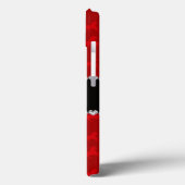 Persoonlijke naam rood paard patroon Case-Mate iPhone case (Achterkant / Links)
