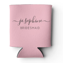Persoonlijke naam Roze Bridesmaid