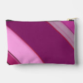 Persoonlijke naam Roze Plum Strepen Etui (Achterkant)