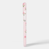 Persoonlijke naam Roze Tulpen Case-Mate iPhone Case (Achterkant / Links)
