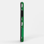 Persoonlijke naam santa green snewman Case-Mate iPhone case (Achterkant/rechts)