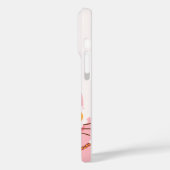 Persoonlijke naam Schattige Roze Kat Case-Mate iPhone Case (Achterkant / Links)