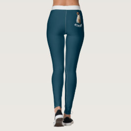 Persoonlijke naam Schattige Siamese Kat Huisdier F Leggings