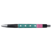 Persoonlijke naam schattige tandaqua glitter pen (Voorkant)