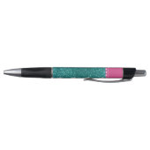 Persoonlijke naam schattige tandaqua glitter pen (Bodem)
