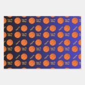 Persoonlijke naam Sentiment Sport Thema Basketball Inpakpapier Vel (Voorkant 2)