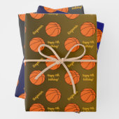 Persoonlijke naam Sentiment Sport Thema Basketball Inpakpapier Vel (In situ)