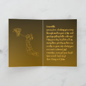 Persoonlijke naam Sentiment Sport Thema Basketball Kaart (Binnen)