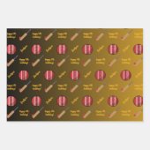 Persoonlijke naam Sentiment Sport Thema Cricket Inpakpapier Vel (Voorkant)