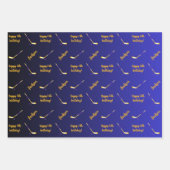 Persoonlijke naam Sentiment Sport Thema Hockey Inpakpapier Vel (Voorkant 2)