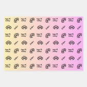 Persoonlijke naam Sentiment Sport Thema Rugby Inpakpapier Vel (Voorkant)