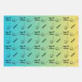 Persoonlijke naam Sentiment Sport Theme Golf Inpakpapier Vel (Voorkant 3)