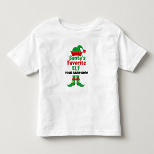Persoonlijke naam Sinterklaas' favoriete elf Kinder Shirts