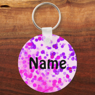 Persoonlijke naam sleutelhanger met HOOP