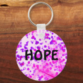 Persoonlijke naam sleutelhanger met HOOP (Voorkant)