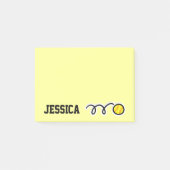 Persoonlijke naam softbal Post-it® notities Notes (Voorkant)