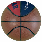 Persoonlijke naam sport basketbal cadeau (Rechts)