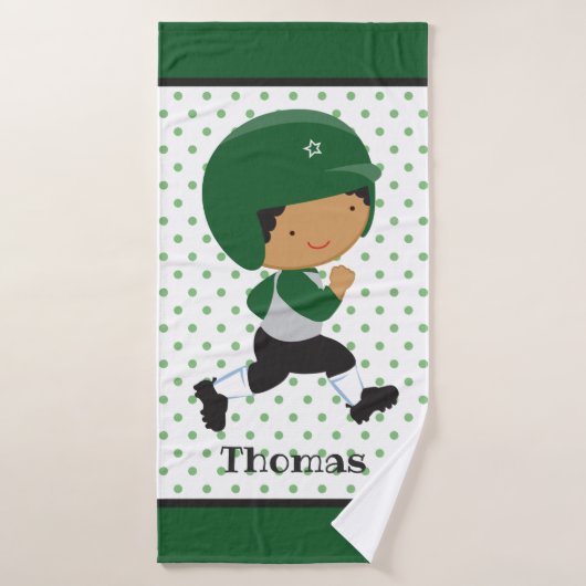 Persoonlijke naam Sportbakken Kinder keuken Woorde Badhanddoek (Badhanddoek)