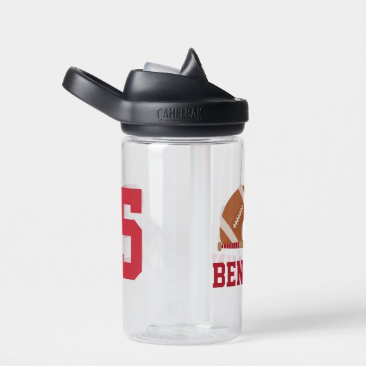 Persoonlijke naam Sports Jersey Waterfles (Rechts)