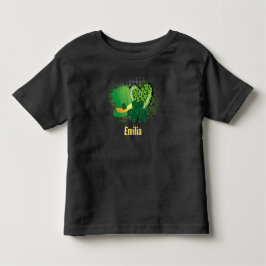 Persoonlijke naam St. Patrick's Day Shamrock Clove Kinder Shirts