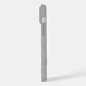 Persoonlijke naam stijlvol modern elegant minimaal iPhone hoesje (Linkerkant)