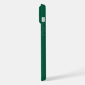 Persoonlijke naam stijlvol modern elegant minimaal iPhone hoesje (Linkerkant)