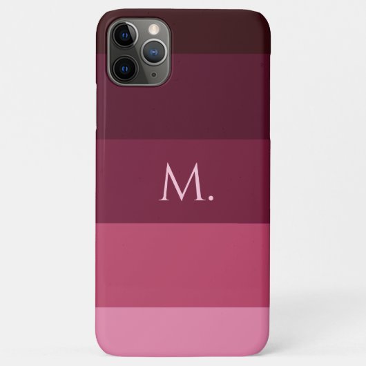 Persoonlijke naam strepen telefoonhoesje Case-Mate iPhone case (Achterkant)