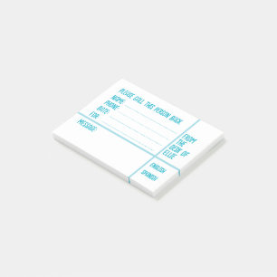 Persoonlijke naam telefoonbericht kantoor post-it® notes
