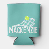 Persoonlijke naam Tennis Blikjeskoeler (Voorkant)