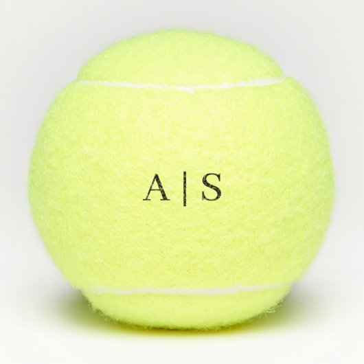 persoonlijke naam tennisballen (Voorkant)
