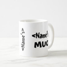 Persoonlijke naam Trio White Black