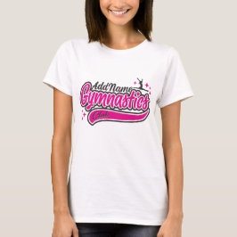 Persoonlijke NAAM Turnen Split Sprong Turnen T-shirt