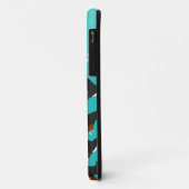 Persoonlijke naam turquoise Bernese Mountain dogs Case-Mate iPhone Case (Achterkant/links)